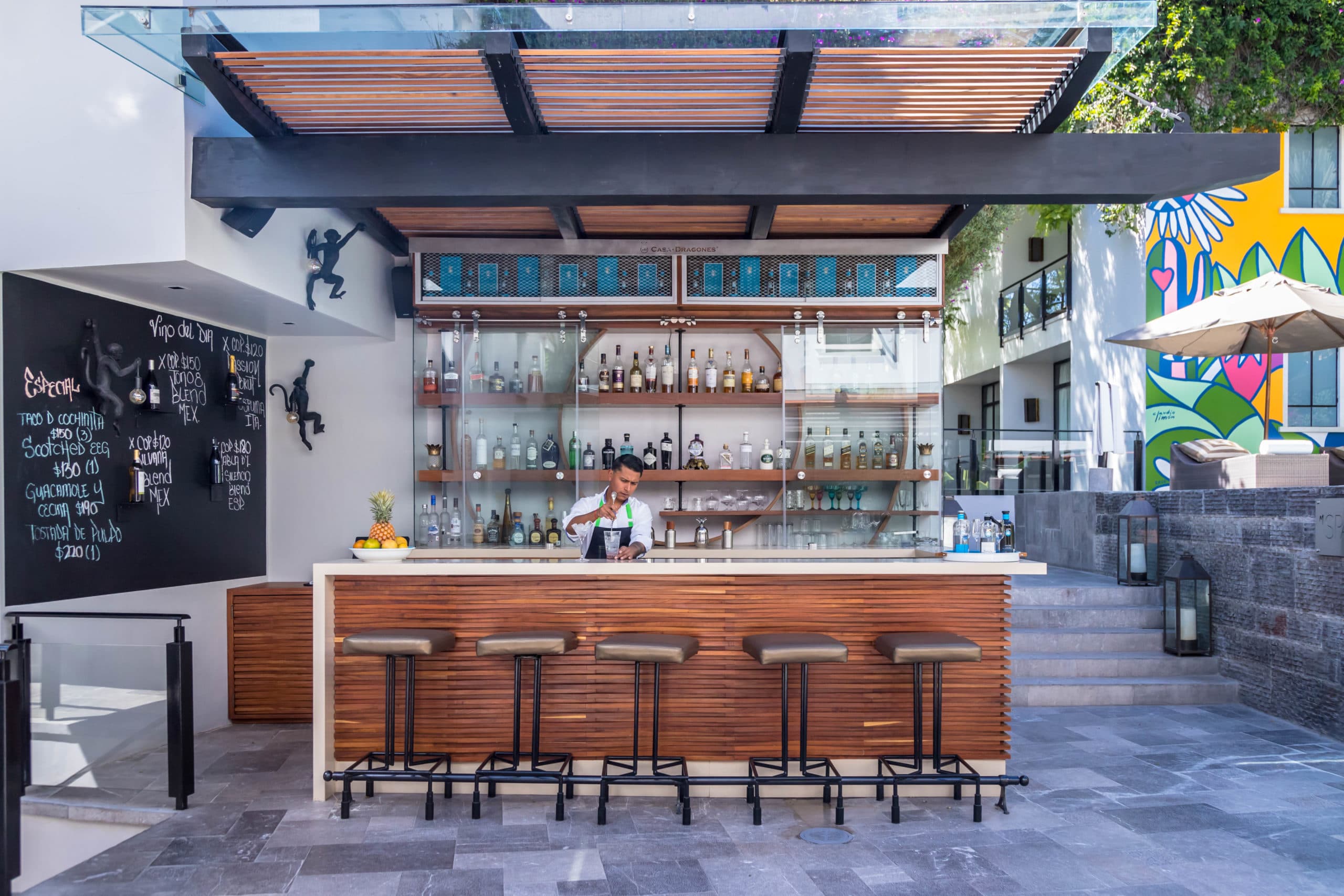 Monkey Bar at Hotel Matilde in San Miguel de Allende